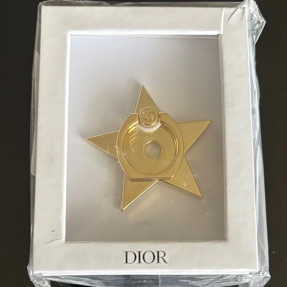 ⚜️Dior Gold Star smartphone ring GWP ⚜️ - Picture 2 of 5